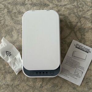 NEW Smartphone UV Sanitizer with Aromatherapy Smart Phone Essential Oil White